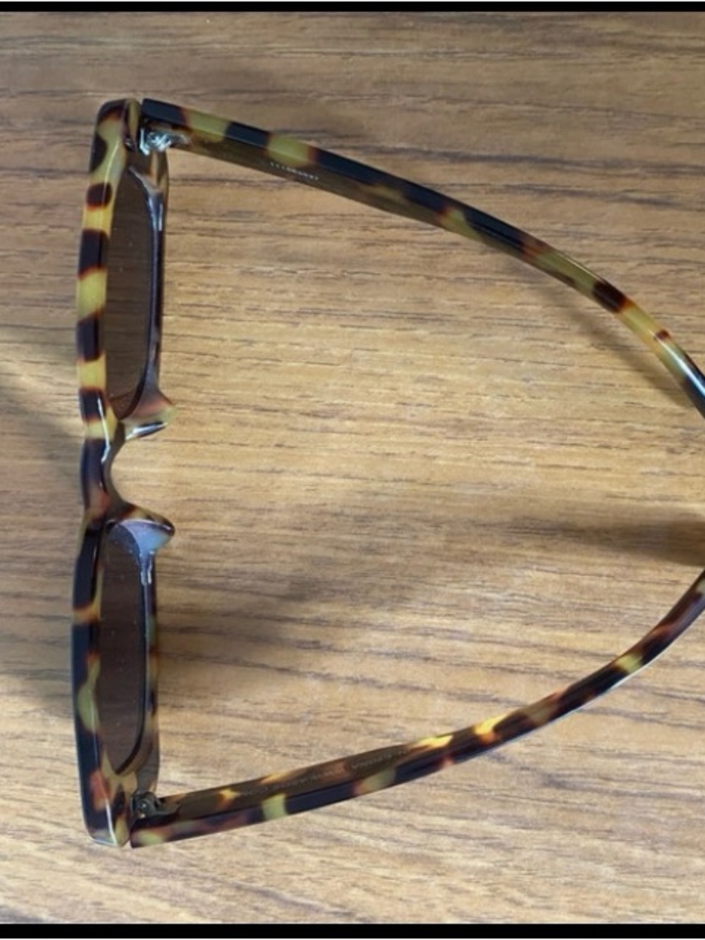 ASOS rectangular tortoise sunglasses - Picture 4 of 7